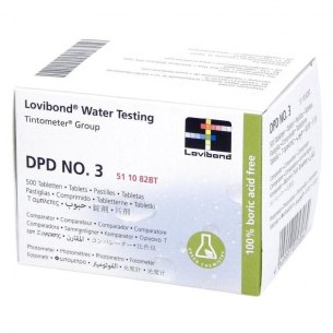 Lovibond - DPD NO. 3, Pastiglie reagenti Cloro totale