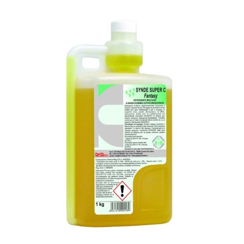 Kemika - Synde super c, detergente multiuso per pavimenti (flacone da 1 kg)