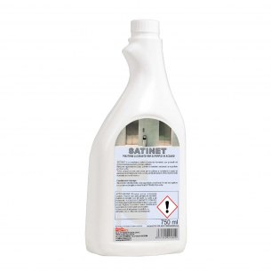 Kemika - Satinet, pulitore lucidante per superfici (flacone da 750 ml)